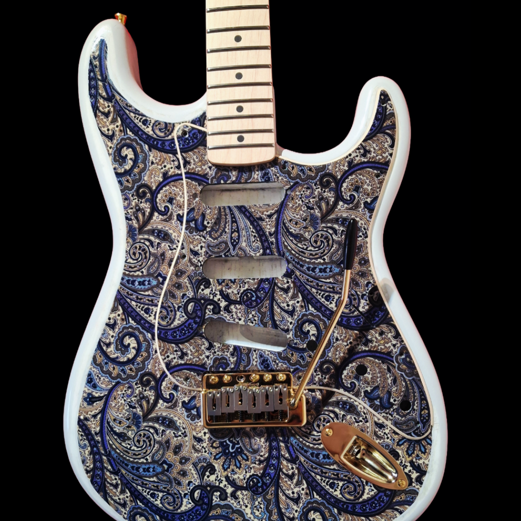 Custom Pickguard - Patterned (fabric).