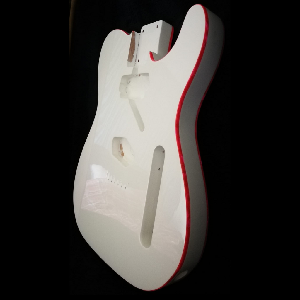 Flat Colour guitar body refinish.