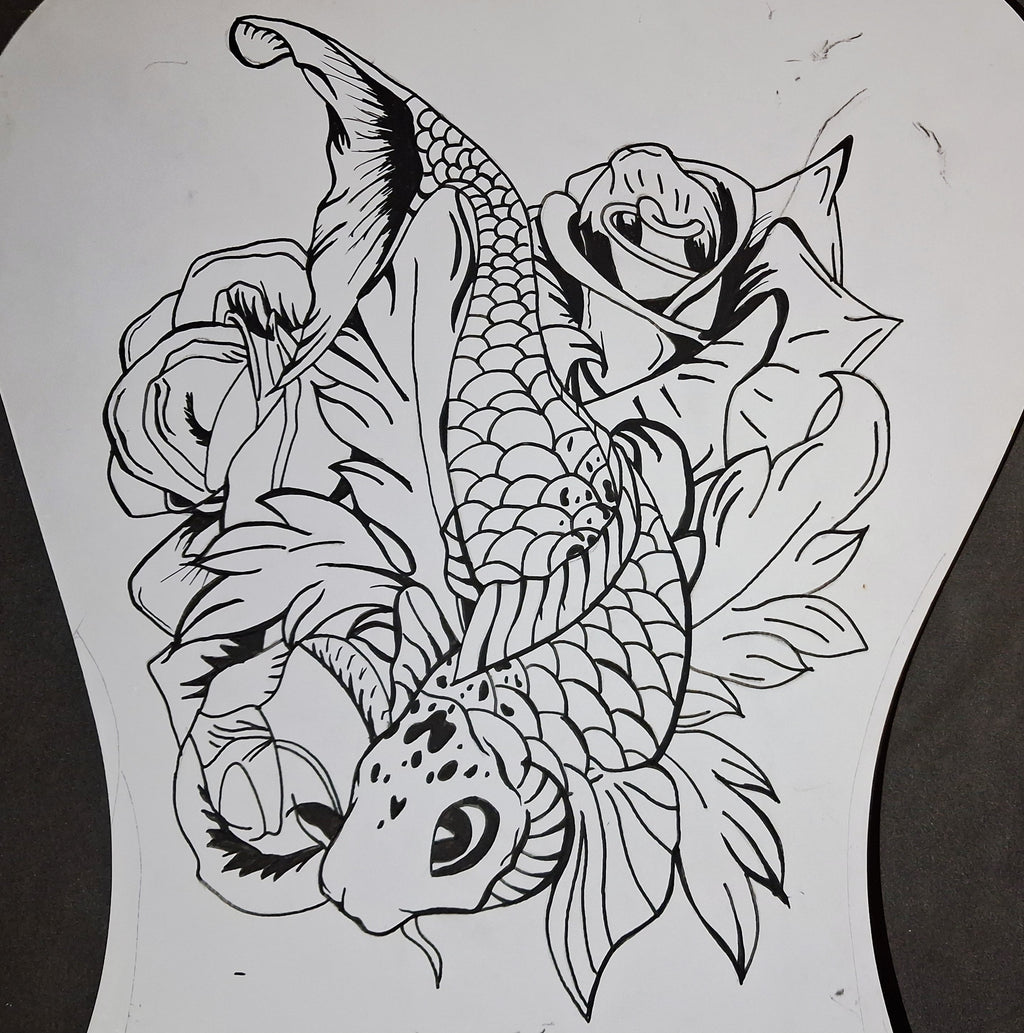 Custom Pickguard - Artwork