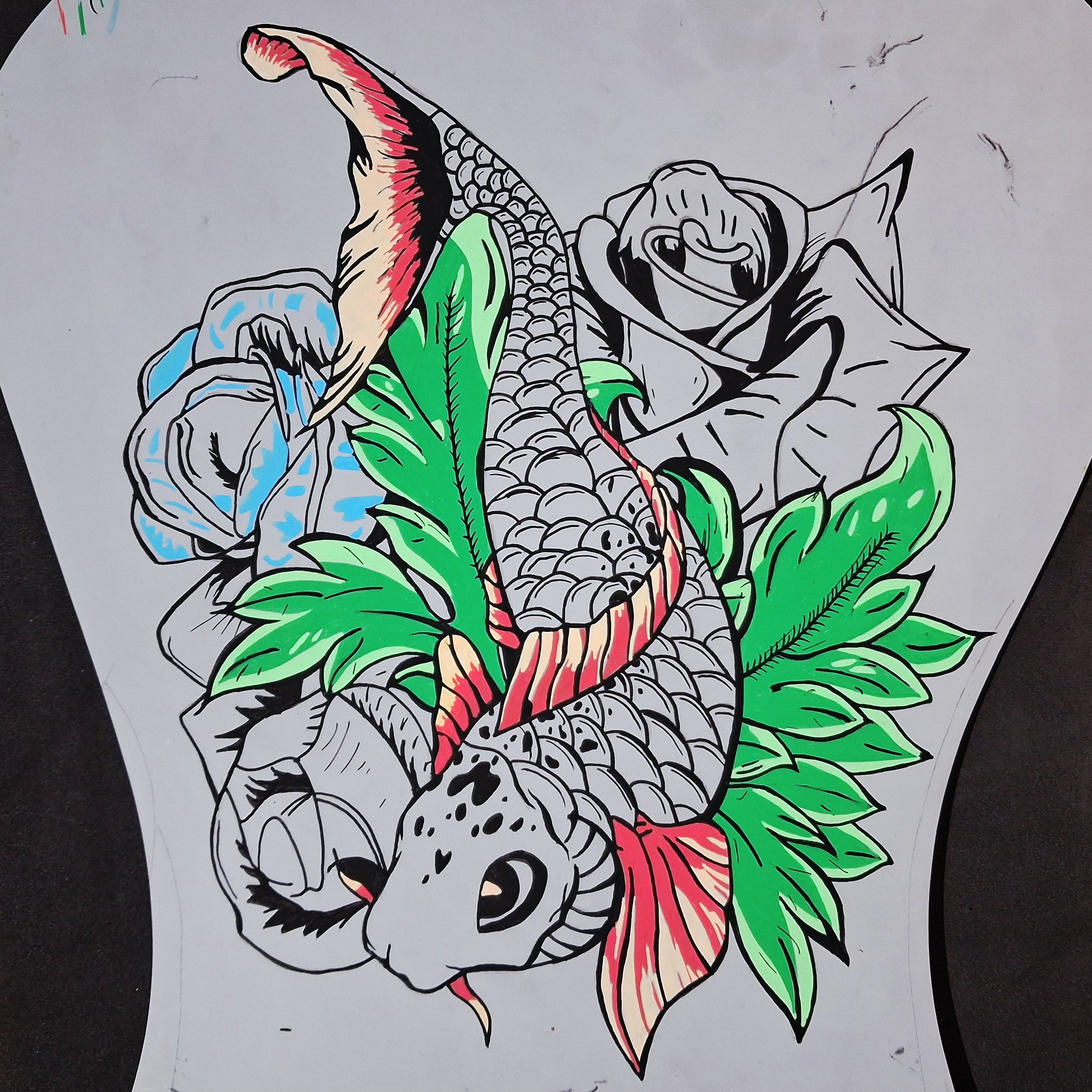 Custom Pickguard - Artwork