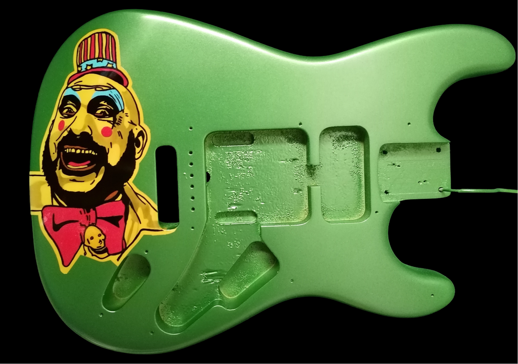 Artwork Guitar body refinish